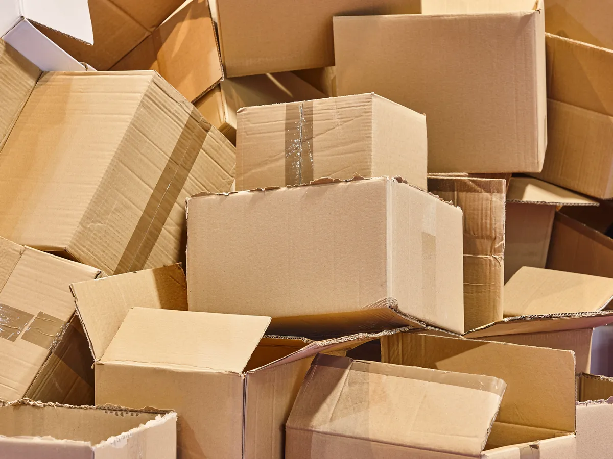 The Brik wallets packed in gift boxes for a wedding party